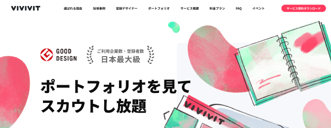 VIVIVTの公式ホームページ