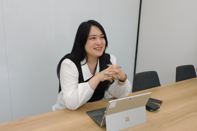 株式会社フクロウラボ様 インタビュー中のお写真