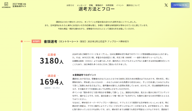 株式会社講談社　採用サイト